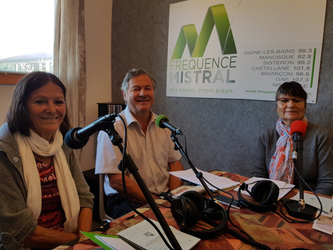 Myriad Duqué, Michel Berne et Monique Etienne