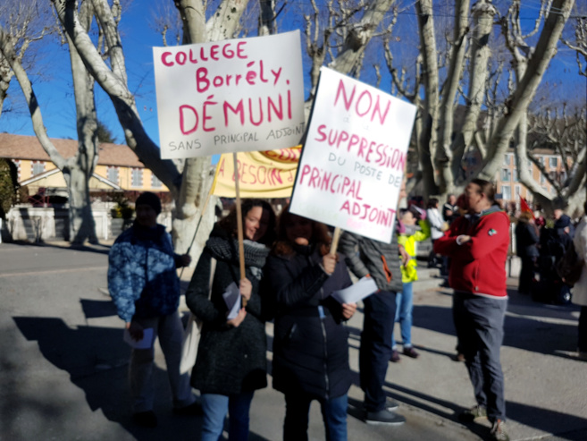 Jour de grève hier dans l’éducation nationale