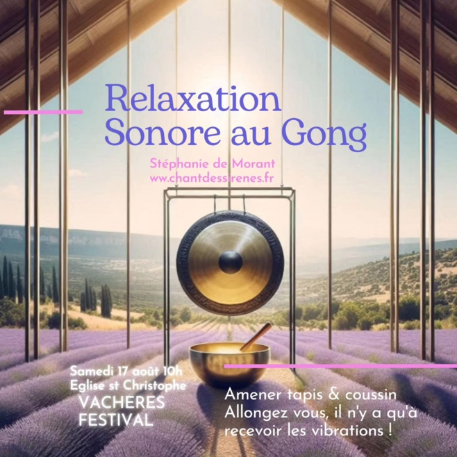 Chant des Sirènes - Sonothérapie à Marseille et sa région - Relaxation sonore au GONG !