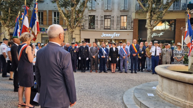 Lundi 19 août 2024 Cérémonie de commémoration des 80 ans de la Libération de Digne