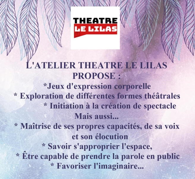 C'est la rentree au theâtre le lilas de manosque !  Immersion dans un des cours !