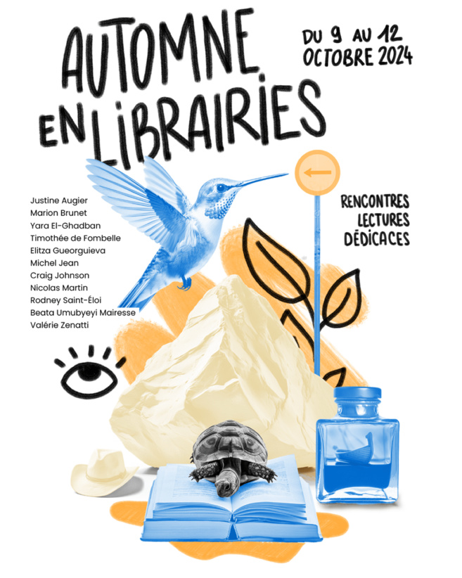 Automne en librairie ! Rencontres, Lectures, dedicaces du 9 au 12 octobre