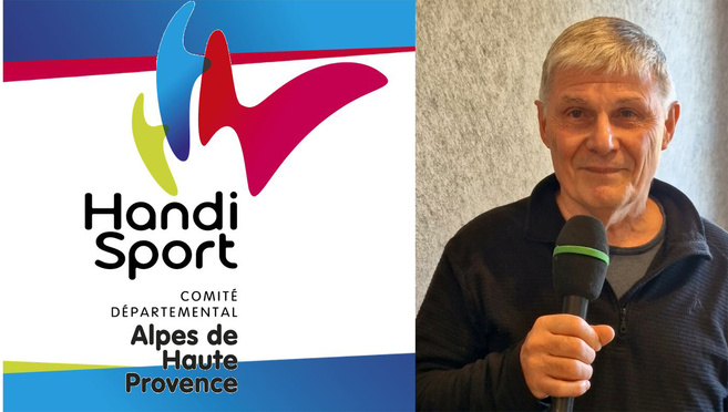 Alain Roquetty Président du Comité départemental Handi Sport 04