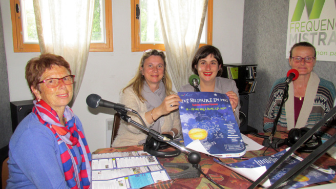 Roselyne Touquet, Lorraine Vidalenc, Julie Esposito, et Laure Innocenti