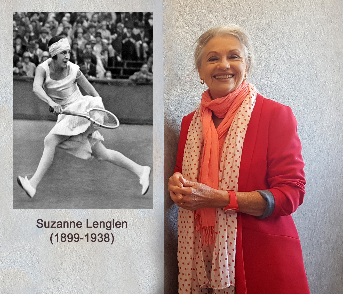 Suzanne Lenglen et Jacqueline Hennegrave