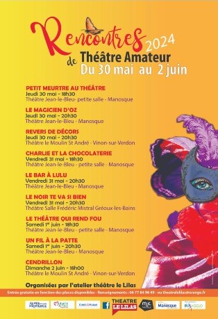 18èmes rencontres de Théâtre amateur : manosque au pays d'Oz