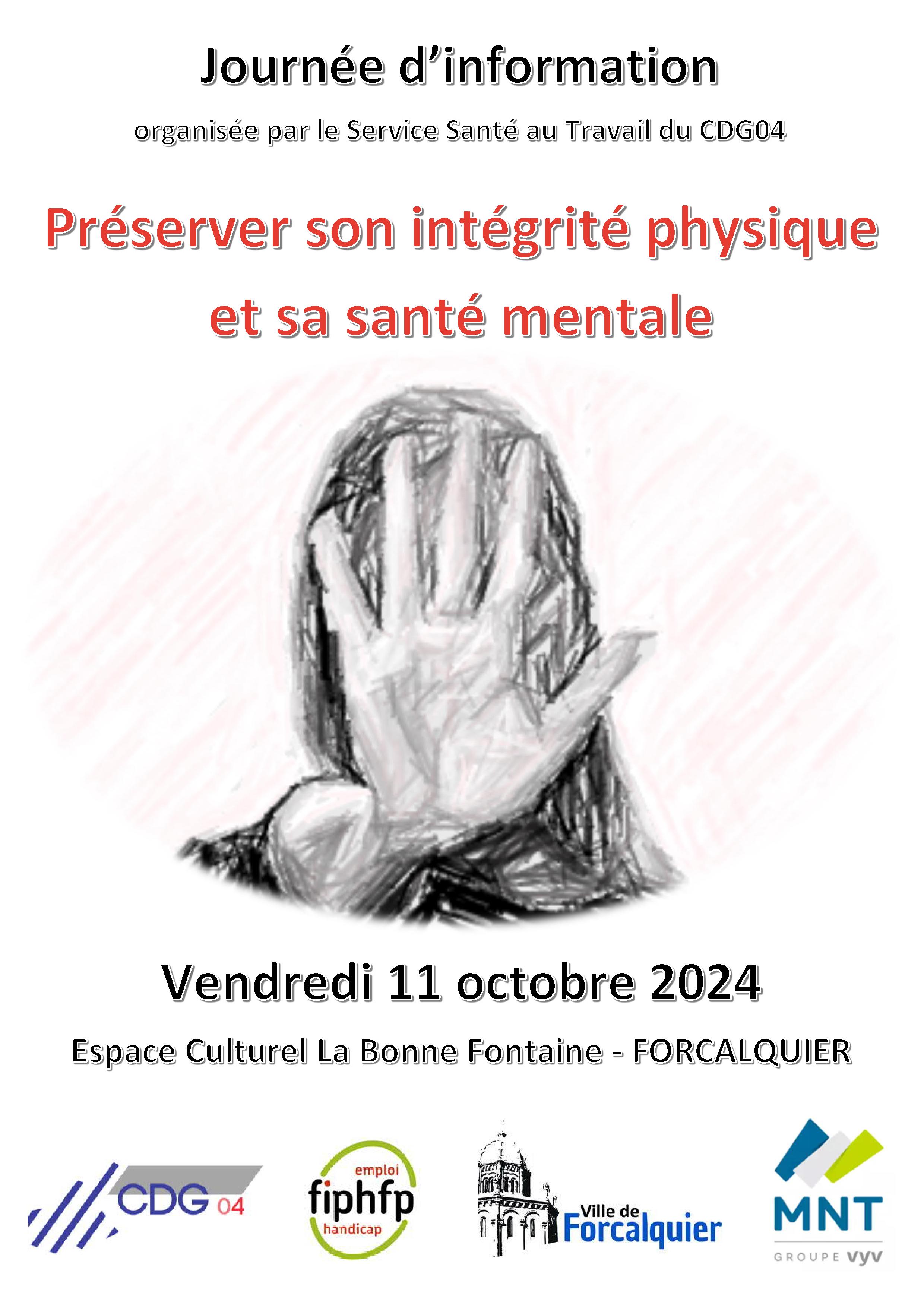 Préserver la santé mentale et l'intégrité physique au travail