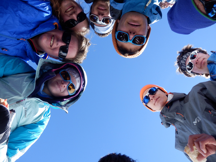 Axelle, Mickaëlle, Valentin, Léo, Arthur, Nicolas, Félix, et Guillaume