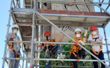 Un chantier éducatif de l'ADSEA 04 à Manosque