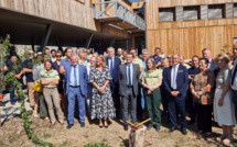 Inauguration du nouveau bâtiment de l'ONF à Digne les Bains.